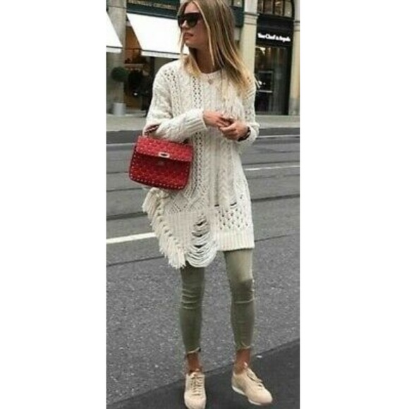 Zara distressed sweater - Picture 2 of 4